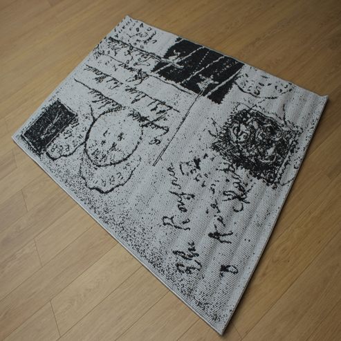 Image of Florence Voyage Charcoal 80x150 Cm Rug