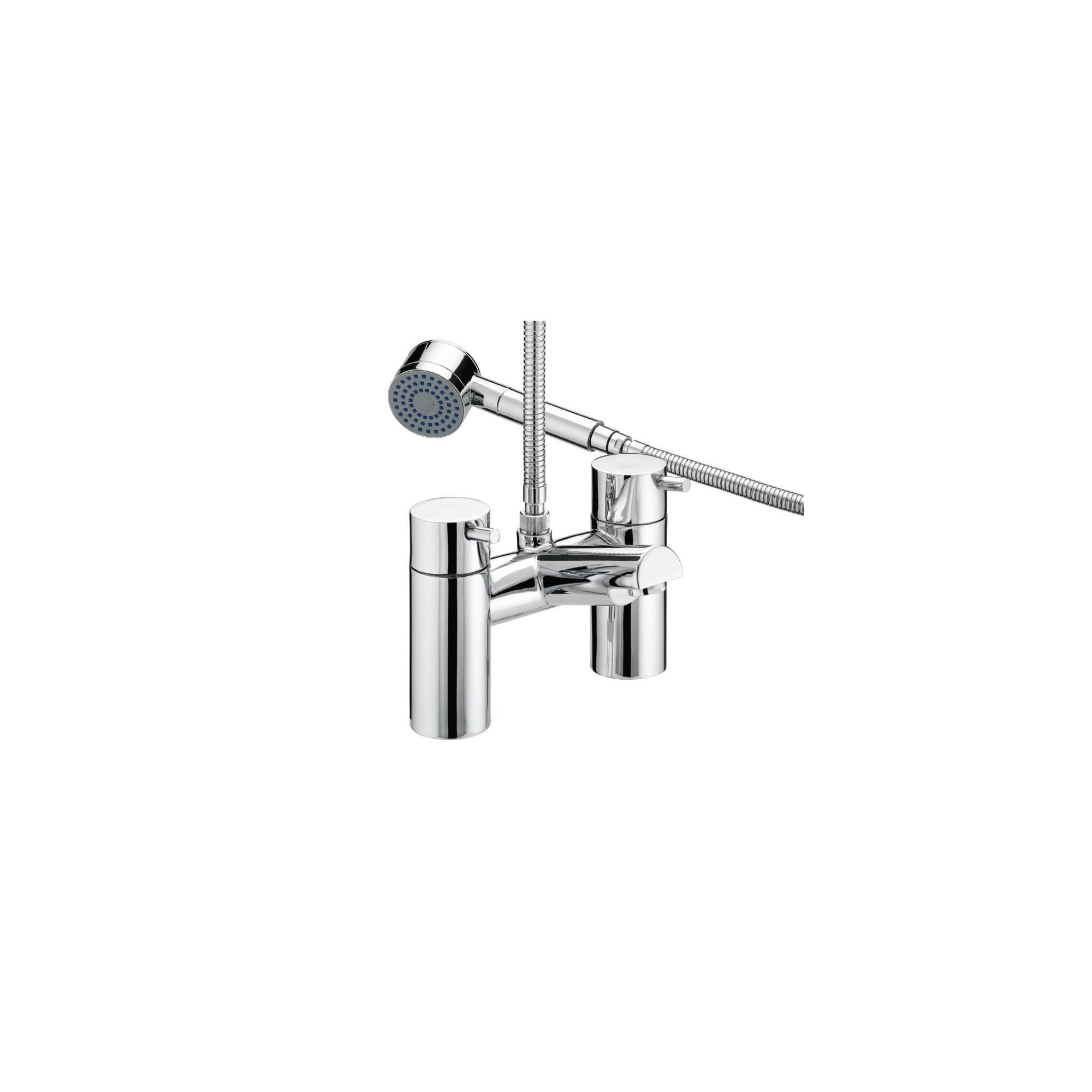 Bristan Prism Thermostatic Pillar Bath Shower Mixer Tap Chrome Plated at Tesco Direct