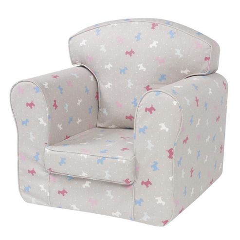 Image of Children's Single Sofa Chair - Little Dogs