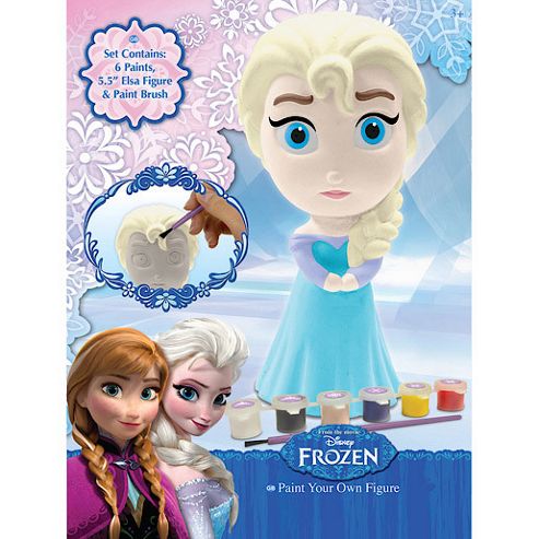 Image of Disney Frozen Paint Your Own Elsa Figure