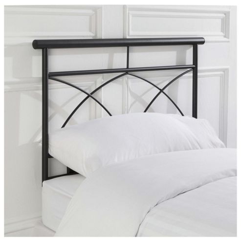 Image of Seetall Dorset Headboard Black Single