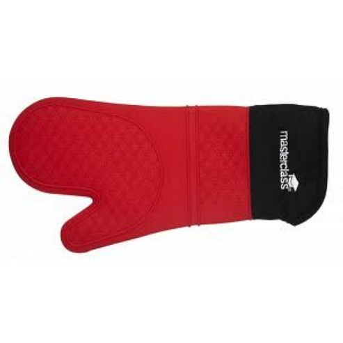 Image of Master Class Seamless Silicone Oven Glove With Cotton Sleeve