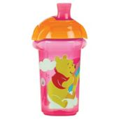 Winnie Pink Click Lock Spill Proof Cup