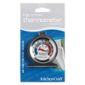 "Kitchen Craft Deluxe Stainless Steel Fridge Thermometer, Carded"