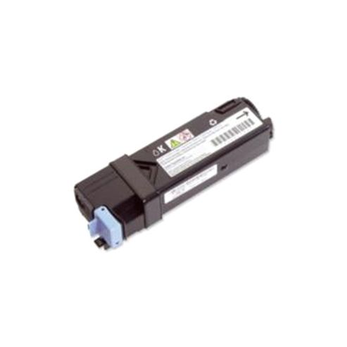 Image of Dell High Capacity Black Toner Cartridge (yield 2,500 Pages) For Dell 2130cn Colour Laser Printers