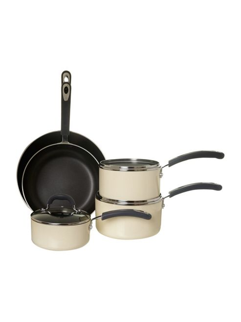Image of Principle Cream Four Piece Pan Set