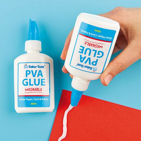 Image of Mini Washable Pva Glue Bottles 60ml (pack Of 3)