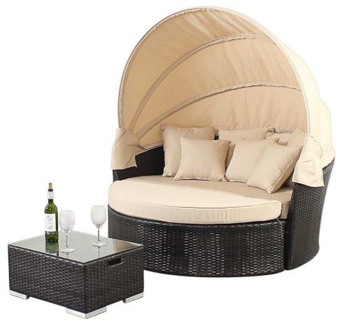 Image of Luxan Wgf-115 Port Royal Luxe Large Daybed