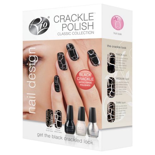 Image of Rio Crackle Polish Nails - Classic Collection