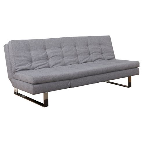 Image of Leader Lifestyle Milano Sofa Bed - Grey Fabric