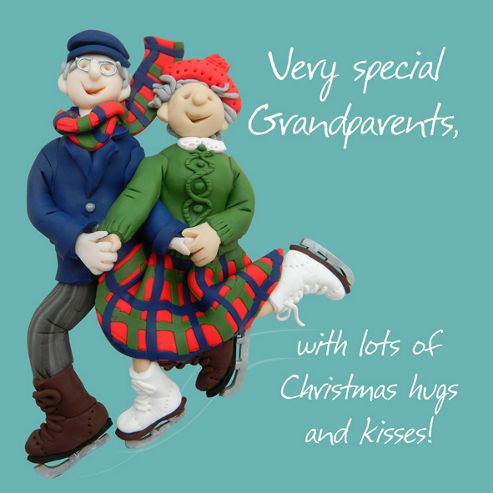 Image of Holy Mackerel Very Special Grandparents Greetings Card