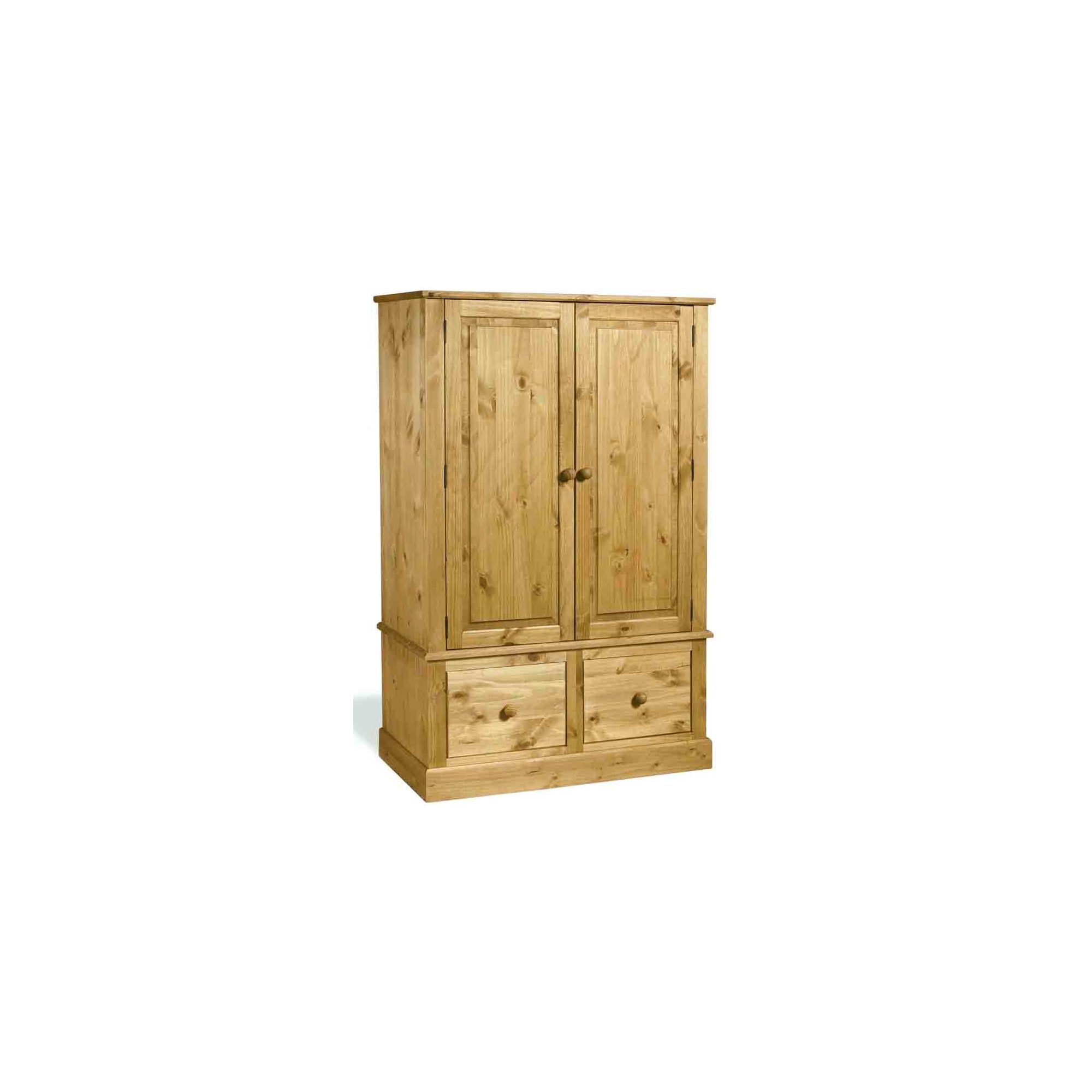 Home Essence Warwick 2 Drawer Wide Wardrobe at Tesco Direct