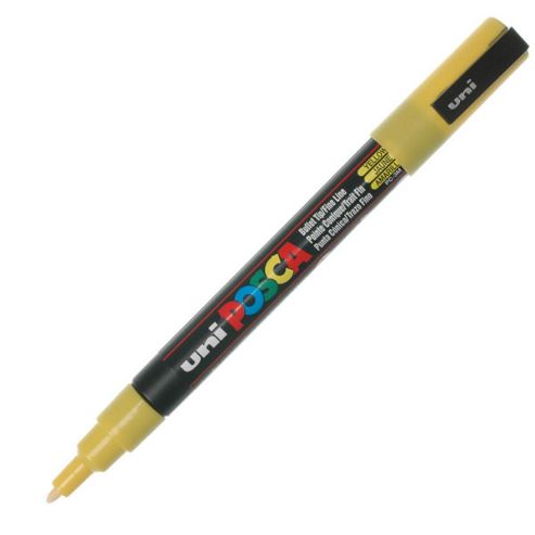 Image of Uni Pc-3m Posca Marker Yellow