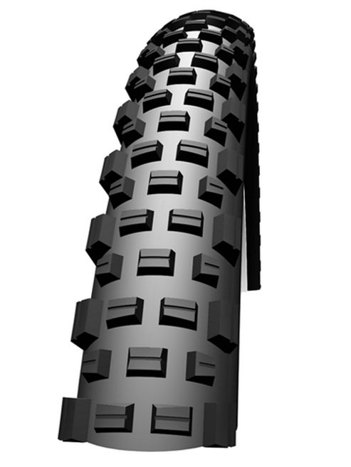 Image of Schwalbe Black Shark Active Line Kevlar Guard Rigid Tyre In Black - 26 X 2.1