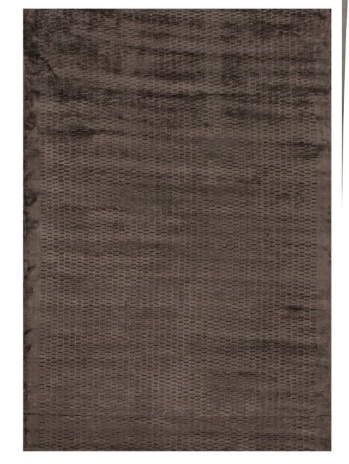 Image of Angelo City Brown Woven Rug - 240cm X 170cm (7 Ft 10.5 In X 5 Ft 7 In)