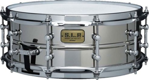 Image of Tama S.l.p Vintage Steel 14x5.5 Steel Snare Drum