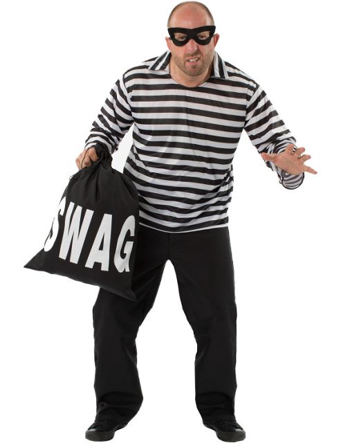 Image of Burglar Bill Costume Extra Large