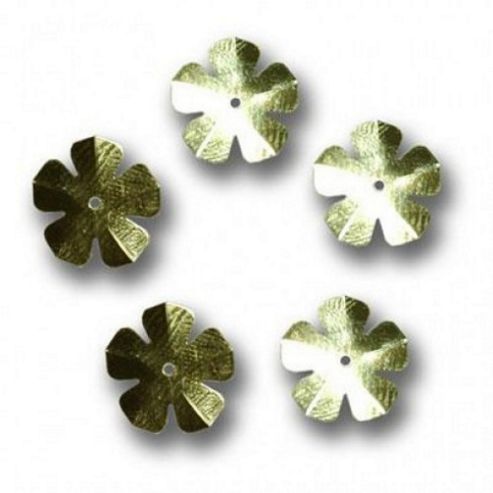 Image of Flower Seq 15mm Gold 2g