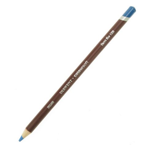 Image of West Design Products Derwent C320 Coloursoft Pencils Electric Blue
