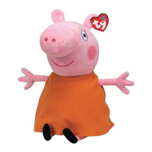 Image of Ty Beanie 9" Plush - Peppa Pig Mummy Pig