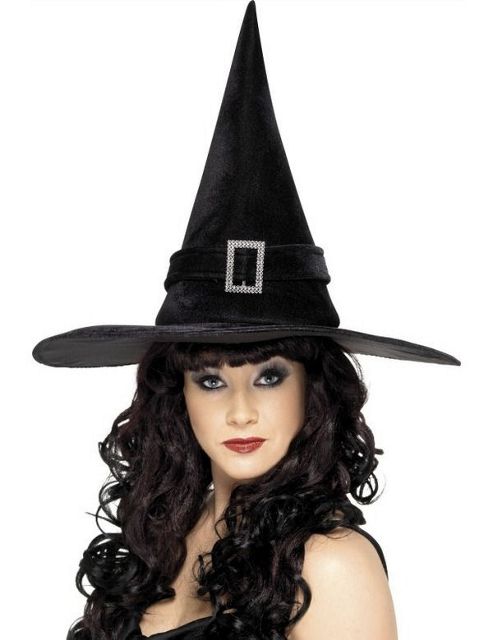 Image of Spell Caster Hat With Diamante Buckle