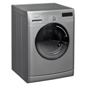 Whirlpool WWCR9230S Washing Machine, 9kg Wash Load, 1200 RPM Spin, A++ Energy Rating, Silver
