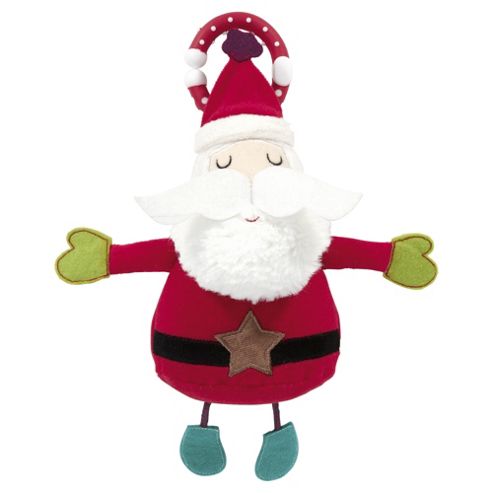 Image of Mamas & Papas Soft Toy Musical Santa
