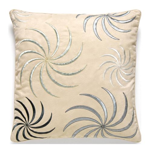 Image of Catherine Lansfield Home Swirl Cushion Cover (43x43cm) - Duck Egg