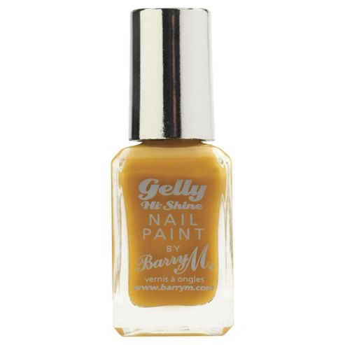 Image of Barry M Gelly Hi Shine Nail Paint 31 Mustard 10ml