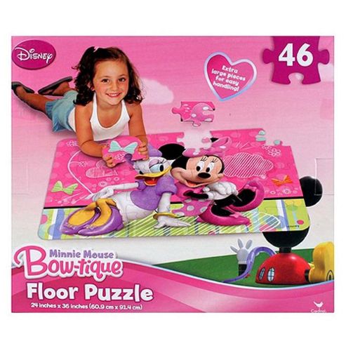 Image of Disney Minnie Mouse Bow-tique Floor Puzzle
