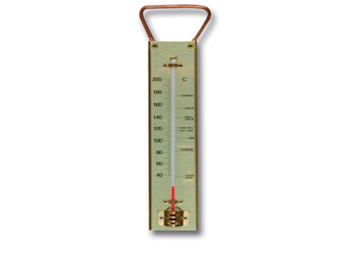 Image of Brannan 21/471 Thermometer Sugar/jam Brass