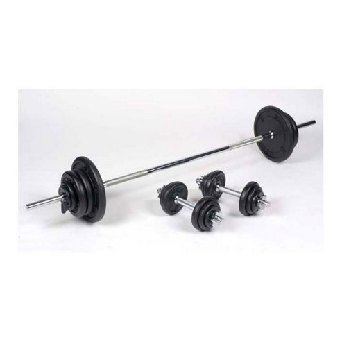 Image of Body Power 70kg 5ft Combi Standard Weight Set