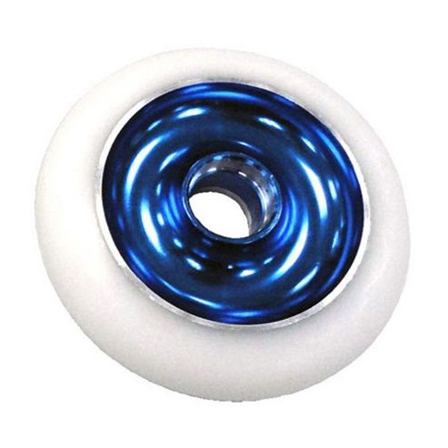 Image of Blue Aluminium Hub Scooter Wheel