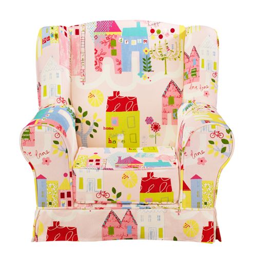 Image of Children's Armchair - Happy Houses