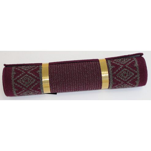 Image of Dandy Kappa Aubergine Contemporary Runner Rug - 200cm X 67cm