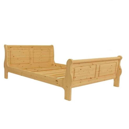 Image of King Size Premier Pine Sleigh Bed - 5ft