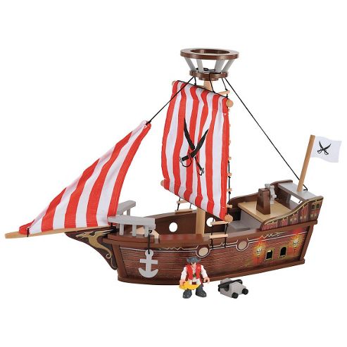 Image of Elc Wooden Pirate Ship
