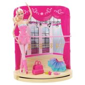 Barbie in the Pink Shoes Ballet Studio & Stage Playset