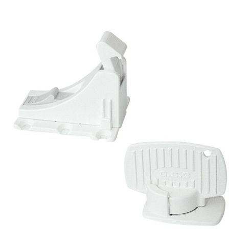 Image of Safetots Magnetic Cupboard And Drawer 1 Lock And 1 Key Set