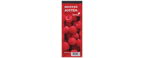 Image of Silvine Shopper Jotter Red 249