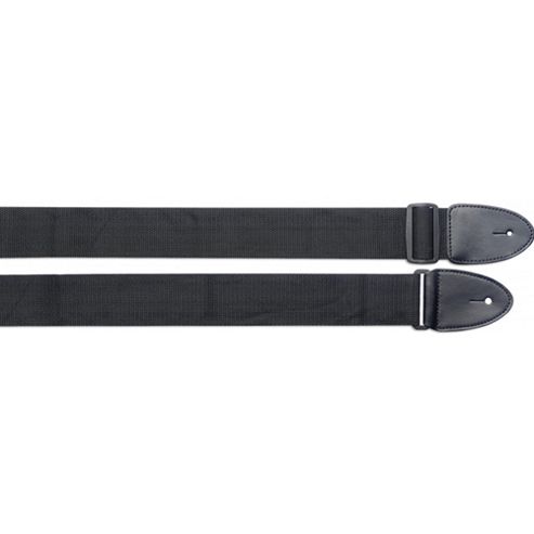 Image of Rocket Sn5 Large Braided Nylon Guitar Strap -black