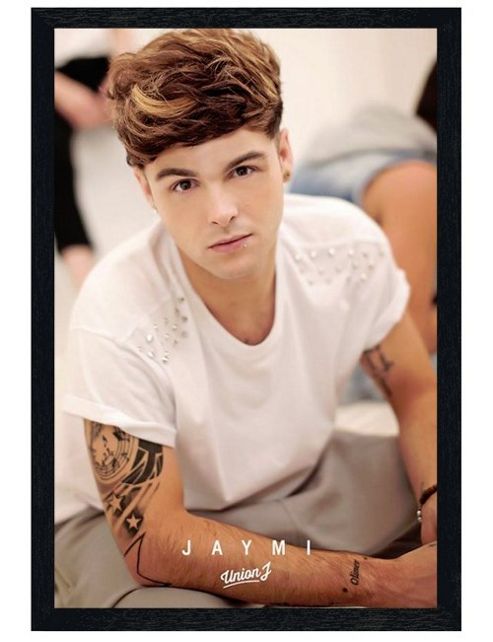 Image of Black Wooden Framed Union J Jaymi Hensley Poster