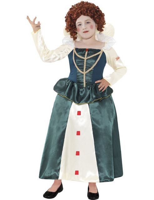 Image of Child Horrible Histories Elizabeth I Costume Medium