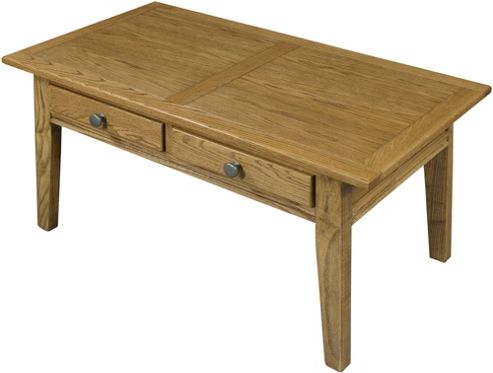 Image of Old Charm Hertford 2 Drawer Coffee Table - Vintage
