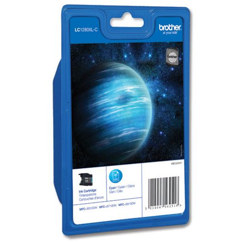 Image of Brother High Yield Cyan Ink Cart
