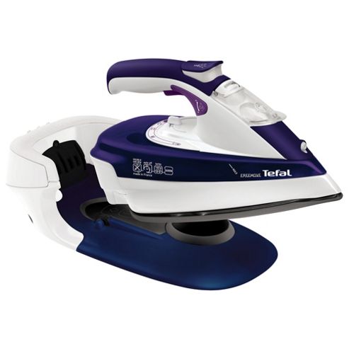 Image of Tefal Freemove Fv9965 Cordless Steam Iron Purple & White