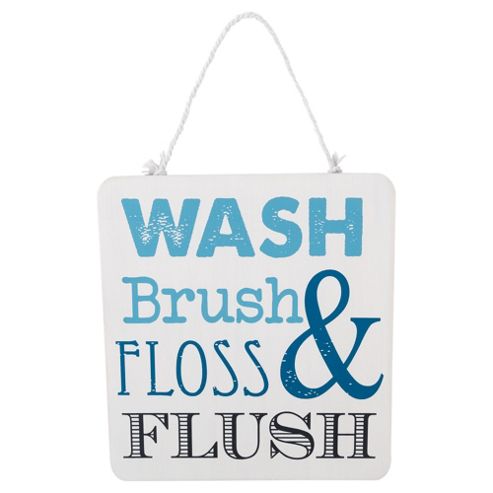 Image of Tesco Wash & Brush Hanging Sign