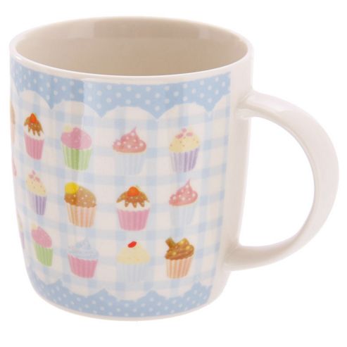 Image of Lauren Billingham Cutesy Cupcakes Bone China Mug