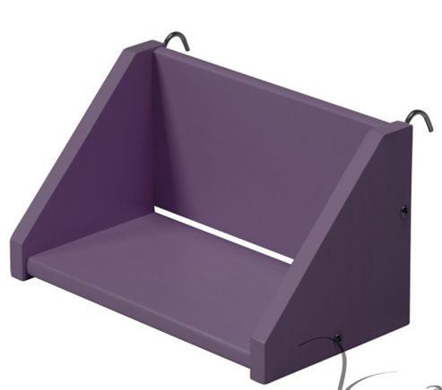 Image of Verona Tollo Clip On Shelf - Lilac