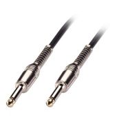 LINDY 10m Guitar Lead - 1/4 Inch Straight Jack to 1/4 Inch Straight Jack Black